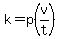 k=p%28v%2Ft%29