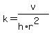 k=v%2F%28h%2Ar%5E2%29