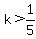 k%3E1%2F5