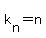 k%5Bn%5D+=+n