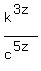 k%5E%283z%29%2Fc%5E%285z%29
