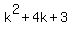 k%5E2%2B4k%2B3