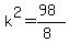k%5E2=%2898%29%2F%288%29