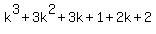 k%5E3+%2B+3k%5E2+%2B+3k+%2B+1+%2B+2k+%2B+2