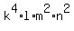 k%5E4%2Al%2Am%5E2%2An%5E2