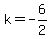 k+=+-6%2F2