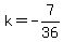 k+=+-7%2F36