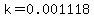 k+=+0.001118