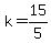 k+=+15%2F5