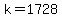 k+=+1728