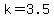 k+=+3.5