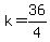 k+=+36%2F4