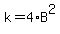 k+=+4%2AB%5E2