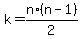 k+=+n%2A%28n-1%29%2F2