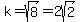 k+=+sqrt%288%29+=+2sqrt%282%29
