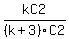 kC2%2F%28k%2B3%29C2
