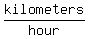 kilometers%2Fhour