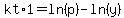 kt%2A1=ln%28p%29-ln%28y%29