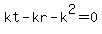 kt-kr-k%5E2=0