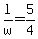 l%2Fw+=+5%2F4