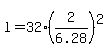 l=+32%282%2F6.28%29%5E2