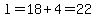 l=18%2B4=22