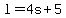 l=4s%2B5