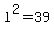 l%5E2=39