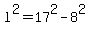 l%5E2+=+17%5E2+-+8%5E2