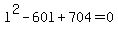l%5E2+-+60l+%2B+704+=+0