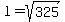 l+=+sqrt%28325%29