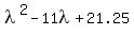 lambda%5E2-11lambda%2B21.25%29