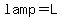lamp+=+L