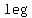 leg