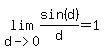 lim%28d-%3E0%2Csin%28d%29%2Fd%29=1