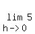 lim%28h-%3E0%2C+5%29