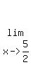 lim%28x-%3E5%2F2%29