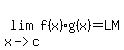lim%28x-%3Ec%2C+f%28x%29g%28x%29%29+=+LM
