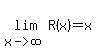 lim%28x-%3Einfinity%2CR%28x%29%29=x