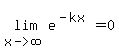 lim%28x-%3Einfinity%2Ce%5E%28-kx%29%29=0
