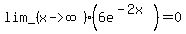 lim_%28x-%3Einfinity%29+%286e%5E%28-2+x%29+%29=+0