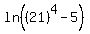 ln%28%2821%29%5E4+-+5%29%29