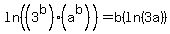 ln%28%283%5Eb%29%28a%5Eb%29%29=b%28ln%283a%29%29