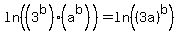 ln%28%283%5Eb%29%28a%5Eb%29%29=ln%28%283a%29%5Eb%29%29