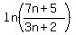 ln%28%287n%2B5%29%2F%283n%2B2%29%29