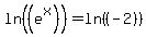 ln%28%28e%5Ex%29%29+=+ln%28%28-2%29%29
