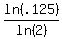 ln%28.125%29%2Fln%282%29