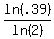ln%28.39%29%2Fln%282%29