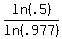 ln%28.5%29%2Fln%28.977%29