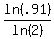 ln%28.91%29%2Fln%282%29